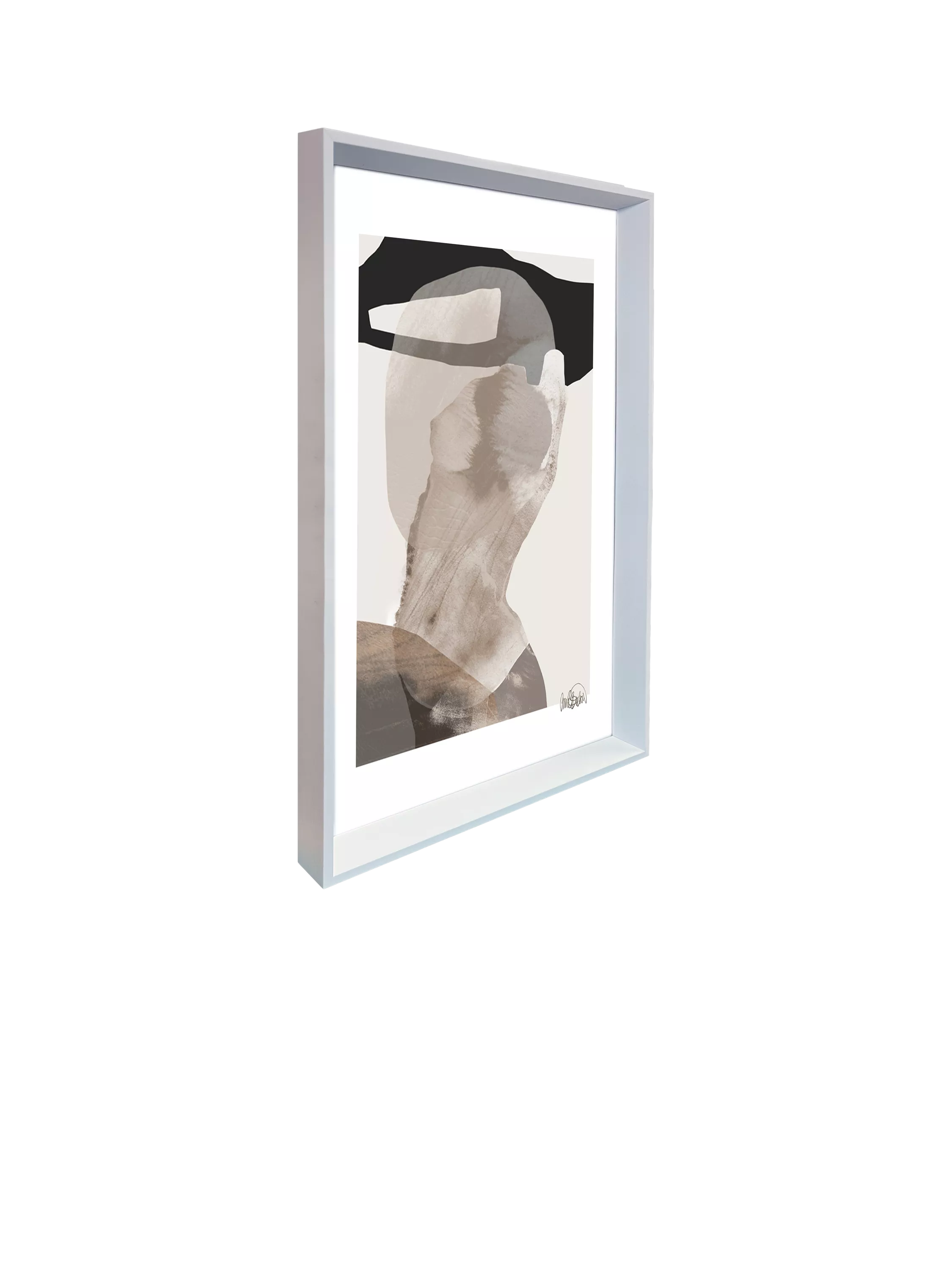 Brookpace Lascelles Anna Bulow Monument framed print 75x55cm (British brand)