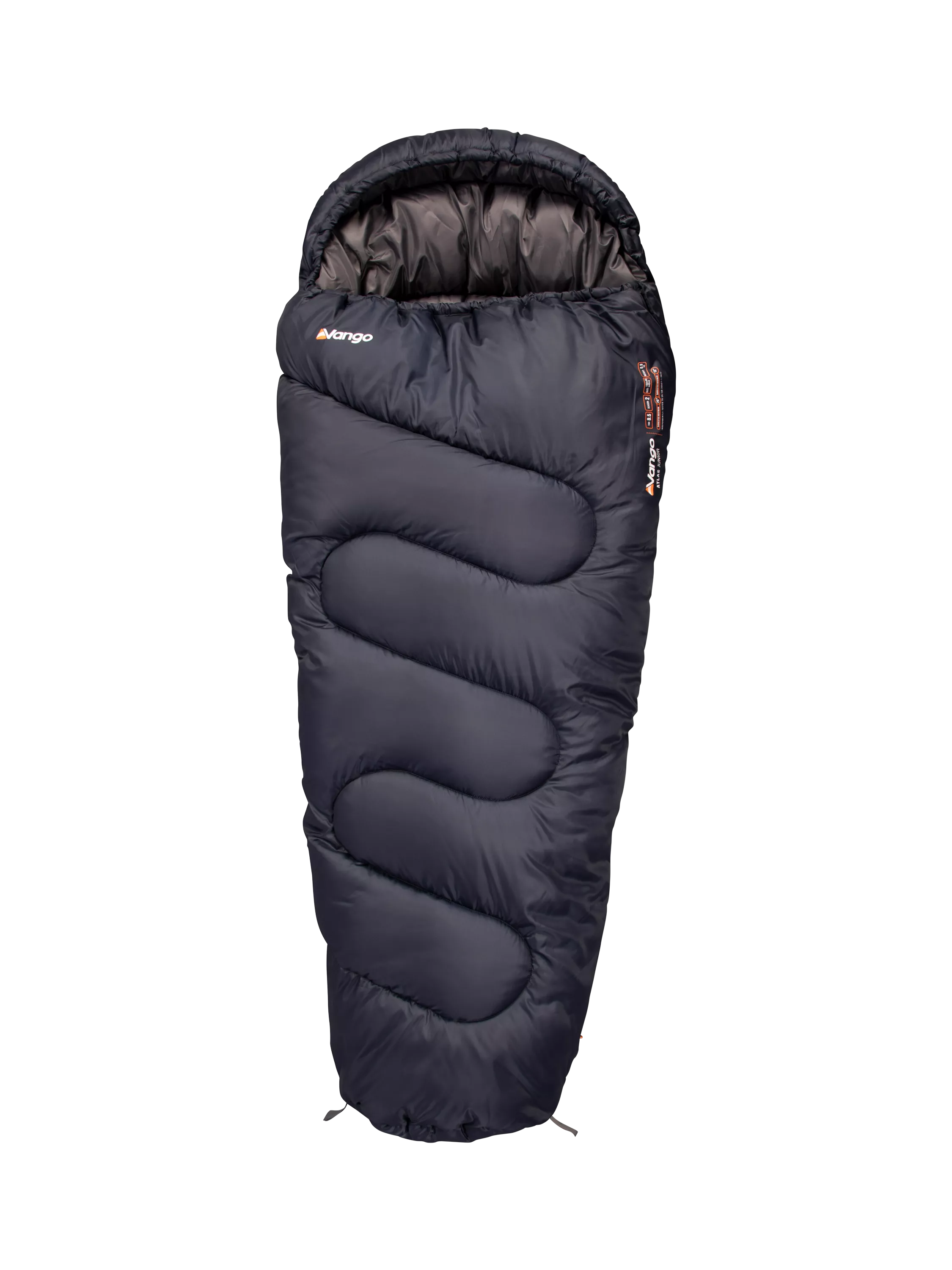 Vango Atlas Junior sleeping bag midnight navy, imported from the UK