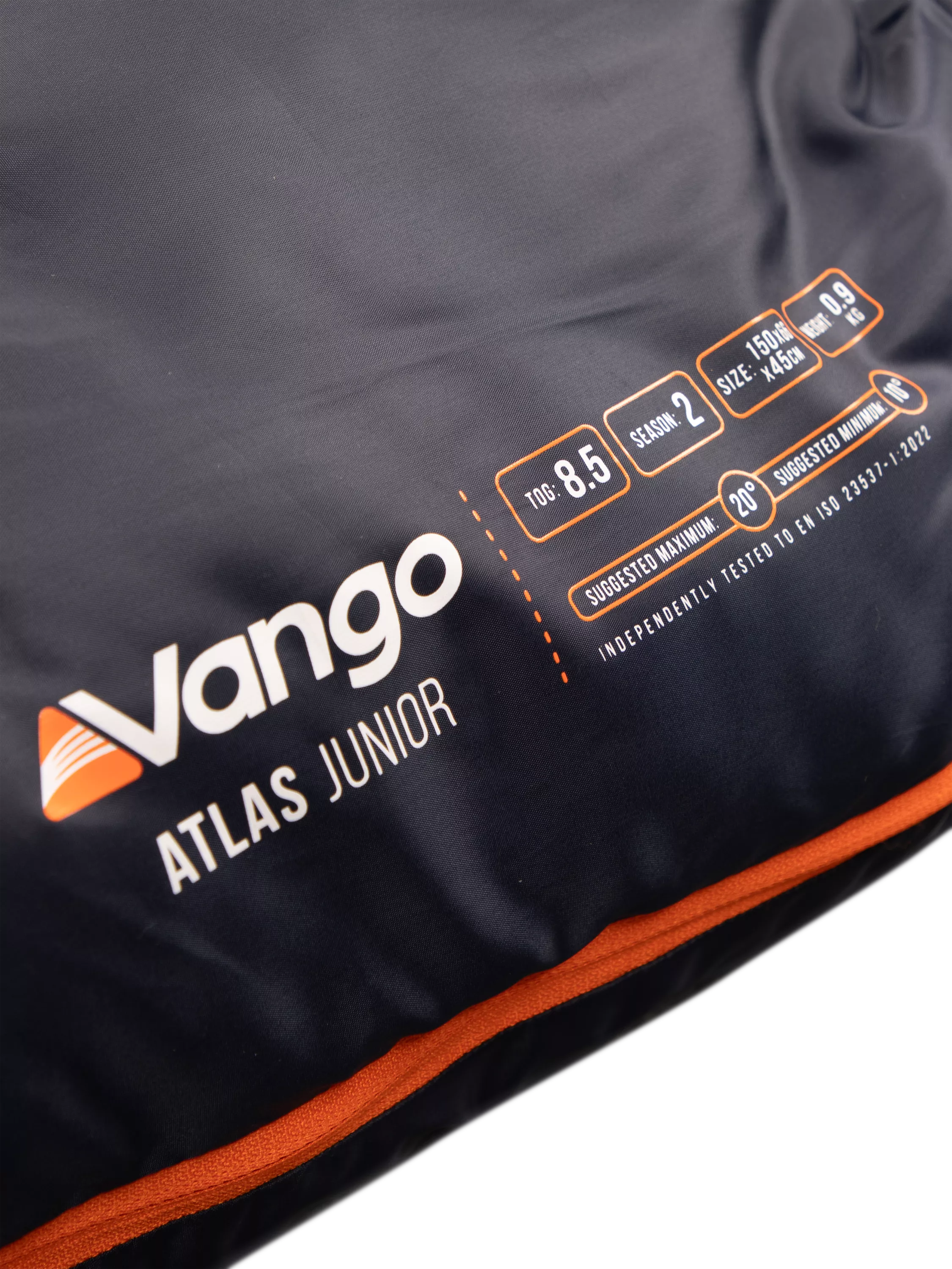 Vango Atlas Junior sleeping bag midnight navy, imported from the UK