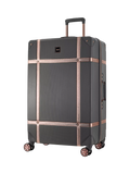 Rock Vintage 8-Wheel 78cm Large Hard-Sided Suitcase