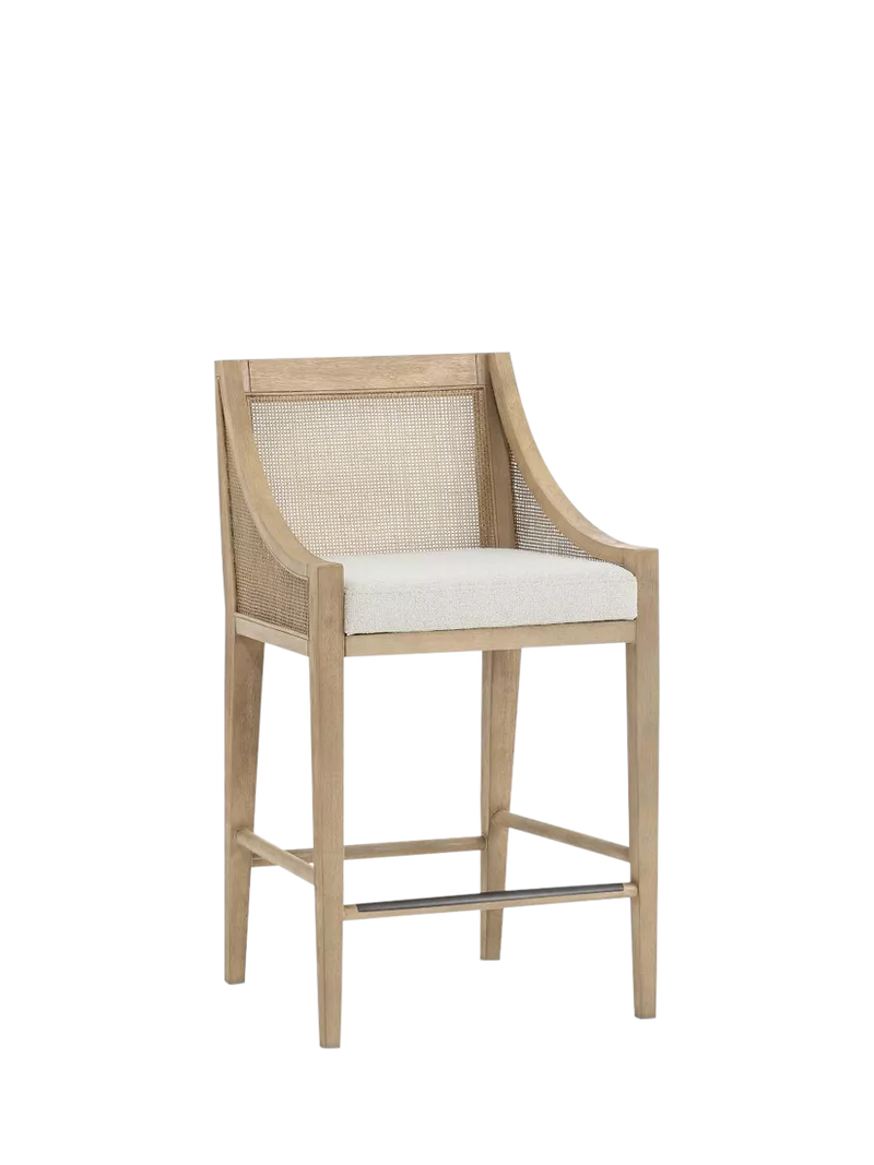 Pottery Barn Atwood counter stool Seadrift finish UK version
