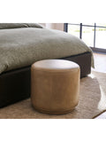 Pottery Barn Jake leather swivel stool taupe, imported from the UK