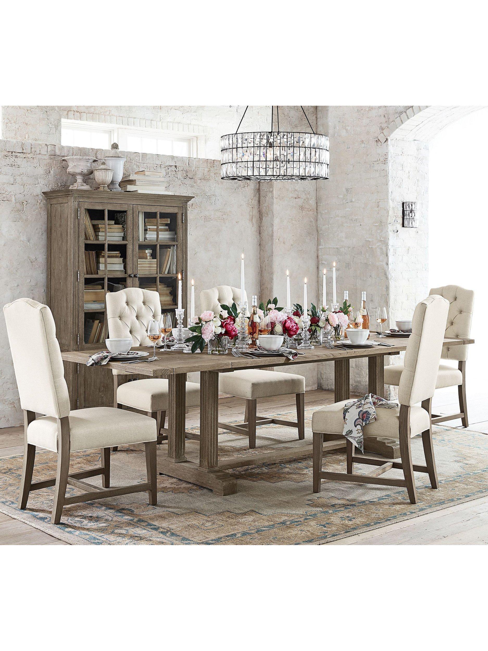 Pottery Barn Adeline bronze crystal chandelier (British brand)