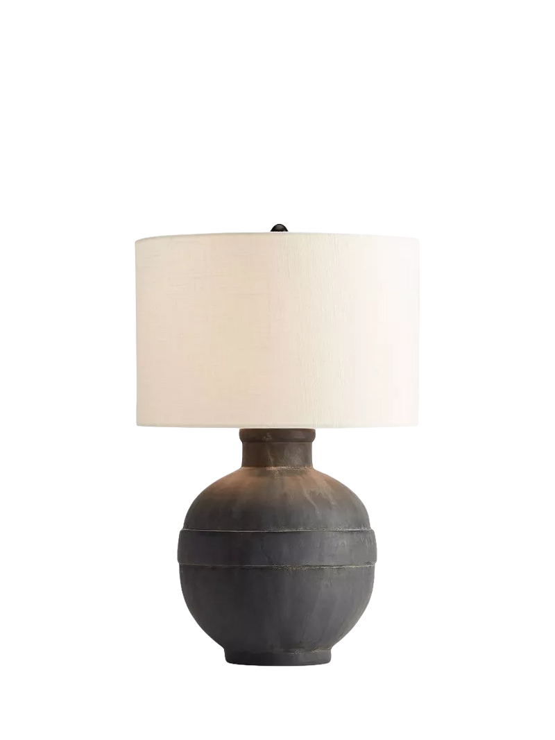 Pottery Barn Faris Small Ceramic Table Lamp