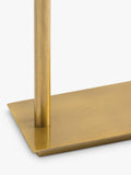 Pottery Barn Lawrence table lamp in Vintage Brass, imported from the UK