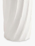 Pottery Barn Ollie Twist ceramic table lamp white, UK version