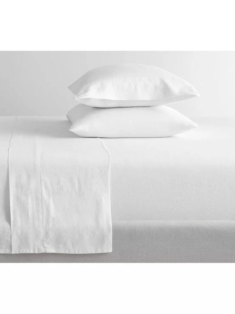 Pottery Barn Belgian flax linen king size sheet set - British product