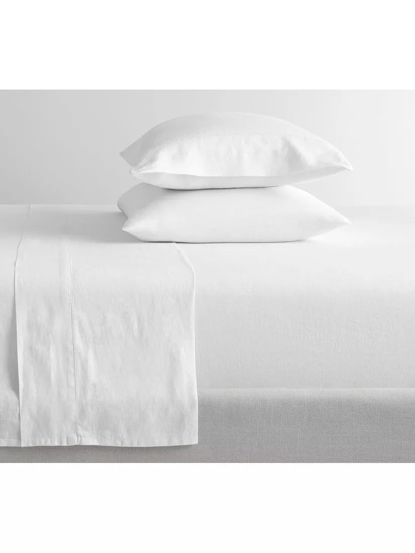 Pottery Barn Belgian flax linen king size sheet set - British product