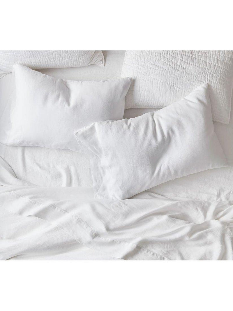 Pottery Barn Belgian flax linen king size sheet set - British product