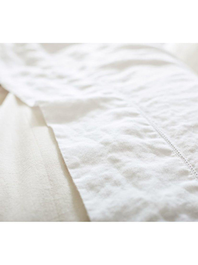Pottery Barn Belgian flax linen king size sheet set - British product