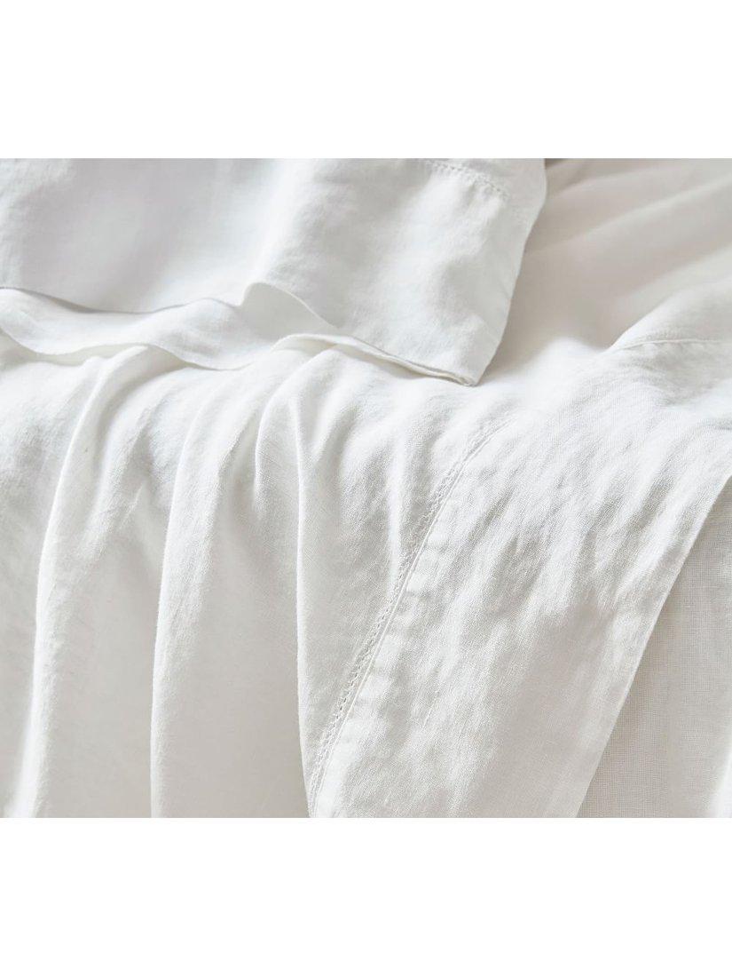 Pottery Barn Belgian flax linen king size sheet set - British product