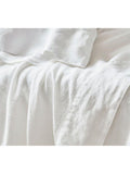 Pottery Barn Belgian flax linen king size sheet set - British product