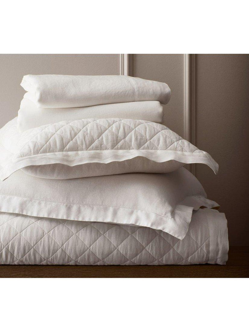 Pottery Barn Belgian flax linen king size sheet set - British product