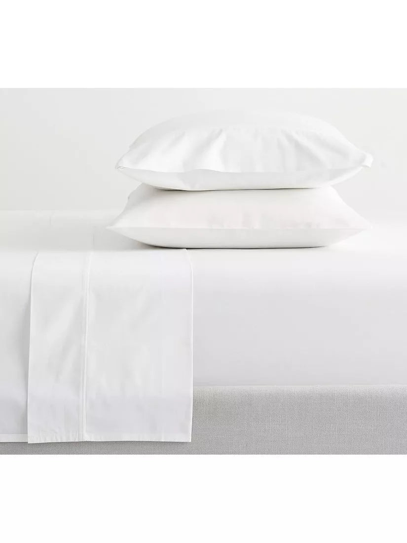 Pottery Barn 400 thread count brushed organic cotton kingsize sheet set - British product