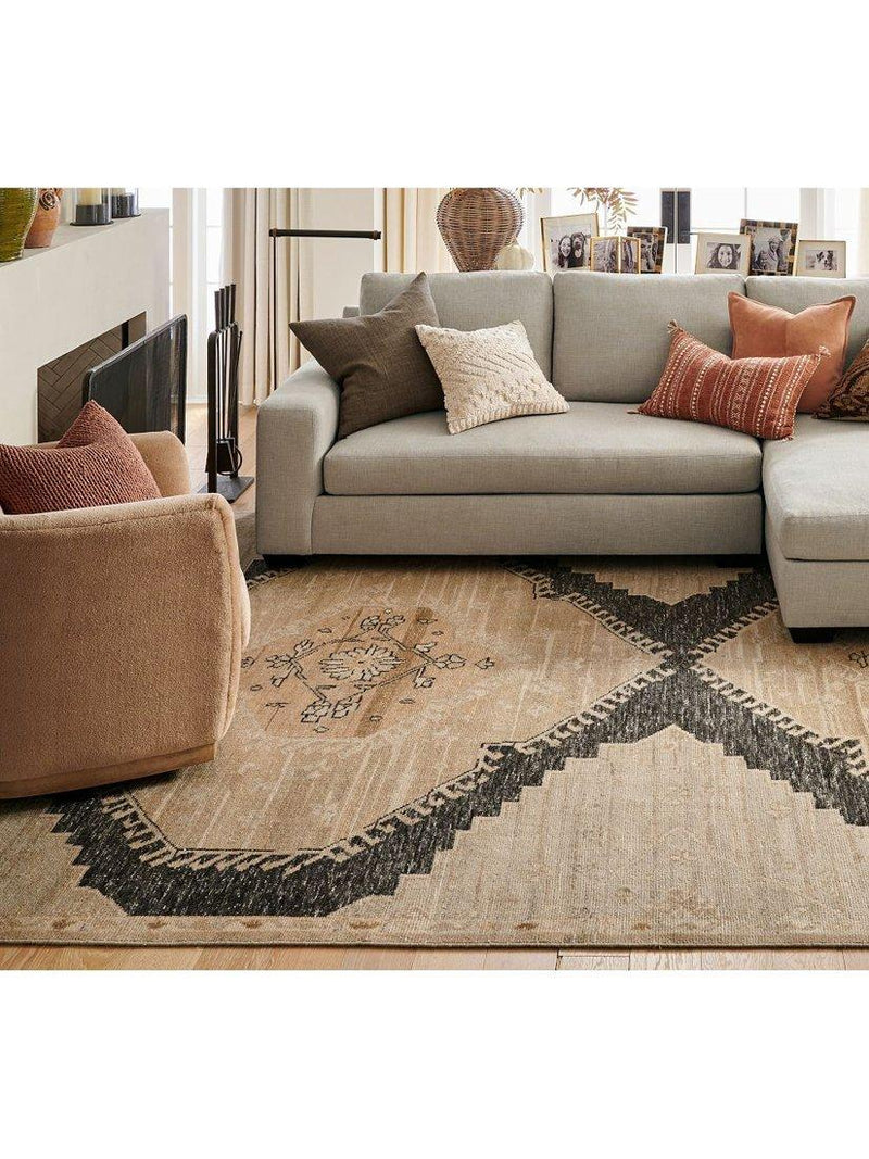 Pottery Barn Demitria flax wool rug 152x244cm - British product