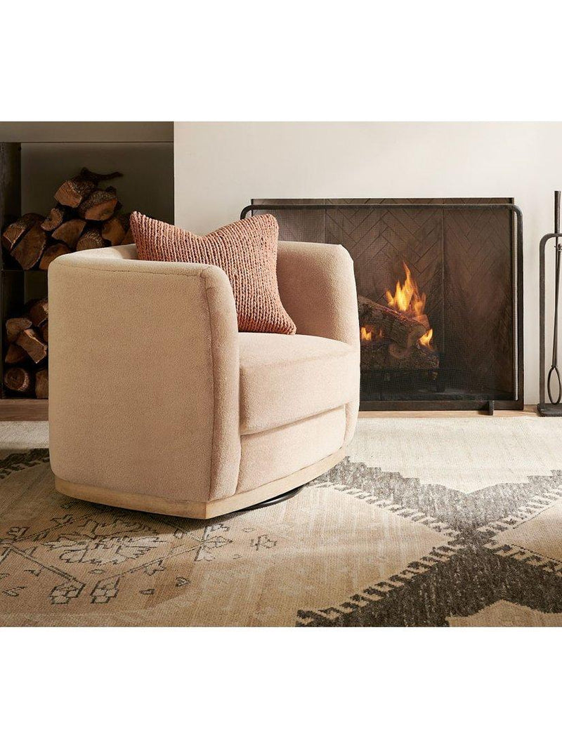 Pottery Barn Demitria flax wool rug 152x244cm - British product