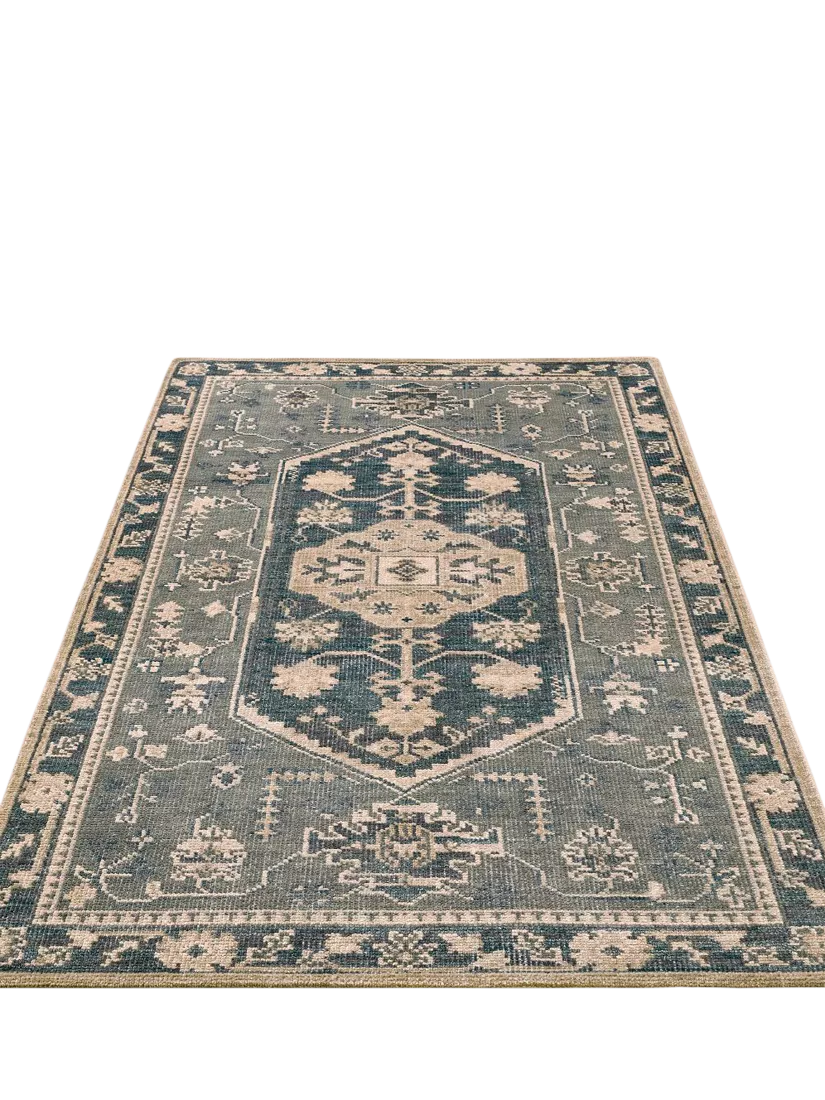 Pottery Barn Marietta Pure Wool rug 152x244cm - British product