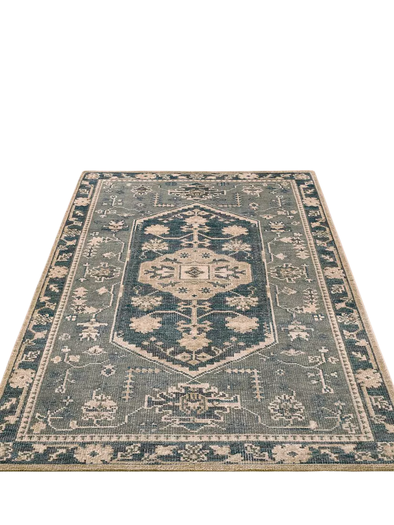 Pottery Barn Marietta Pure Wool rug 152x244cm - British product