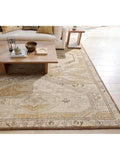 Pottery Barn Melba abstract rug neutral multi 152x244cm, UK version
