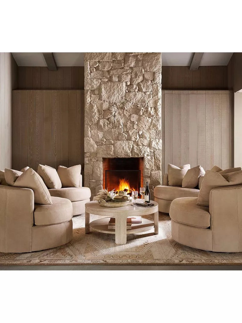 Pottery Barn Melba abstract rug neutral multi 152x244cm, UK version