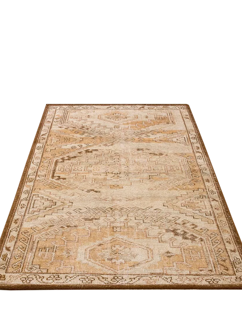 Pottery Barn Melba abstract rug neutral multi 152x244cm, UK version