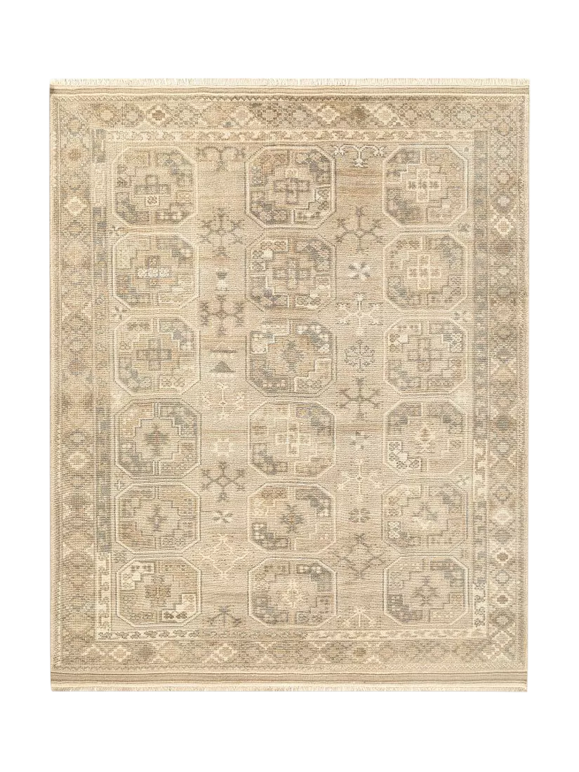 Pottery Barn Merrin Pure Wool Rug Neutrals 152 x 244cm