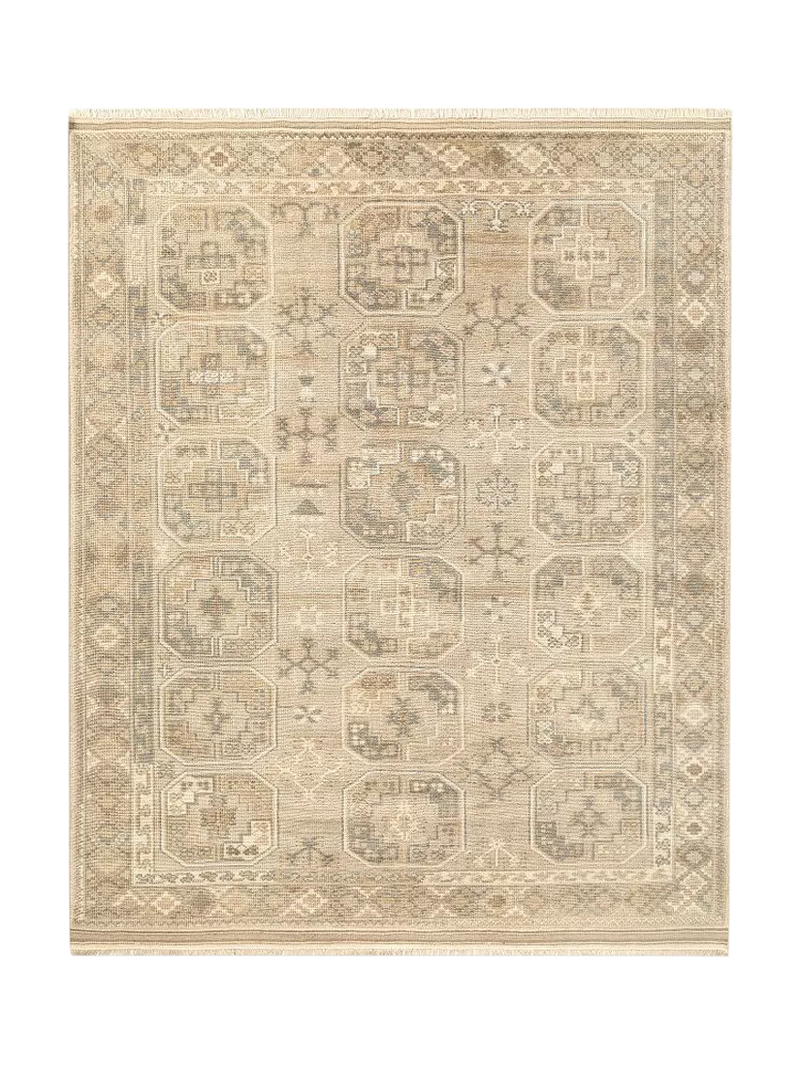 Pottery Barn Merrin Pure Wool Rug Neutrals 152 x 244cm