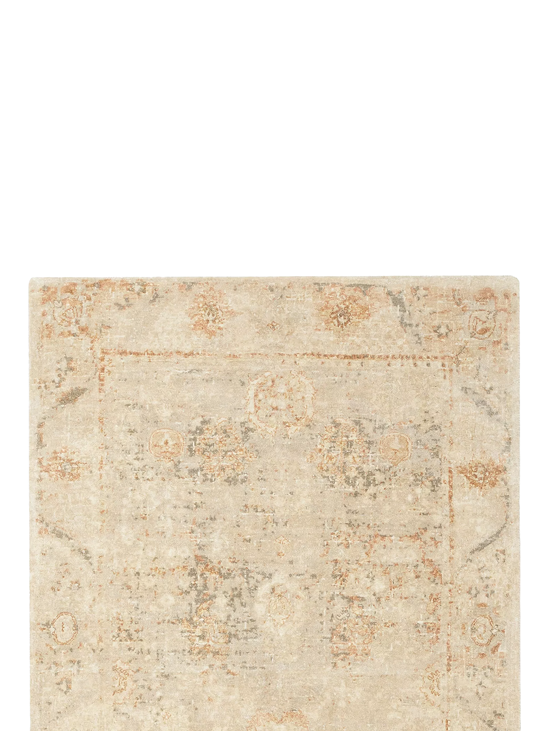 Pottery Barn Nahla abstract rug flax multi 152x244cm - British product