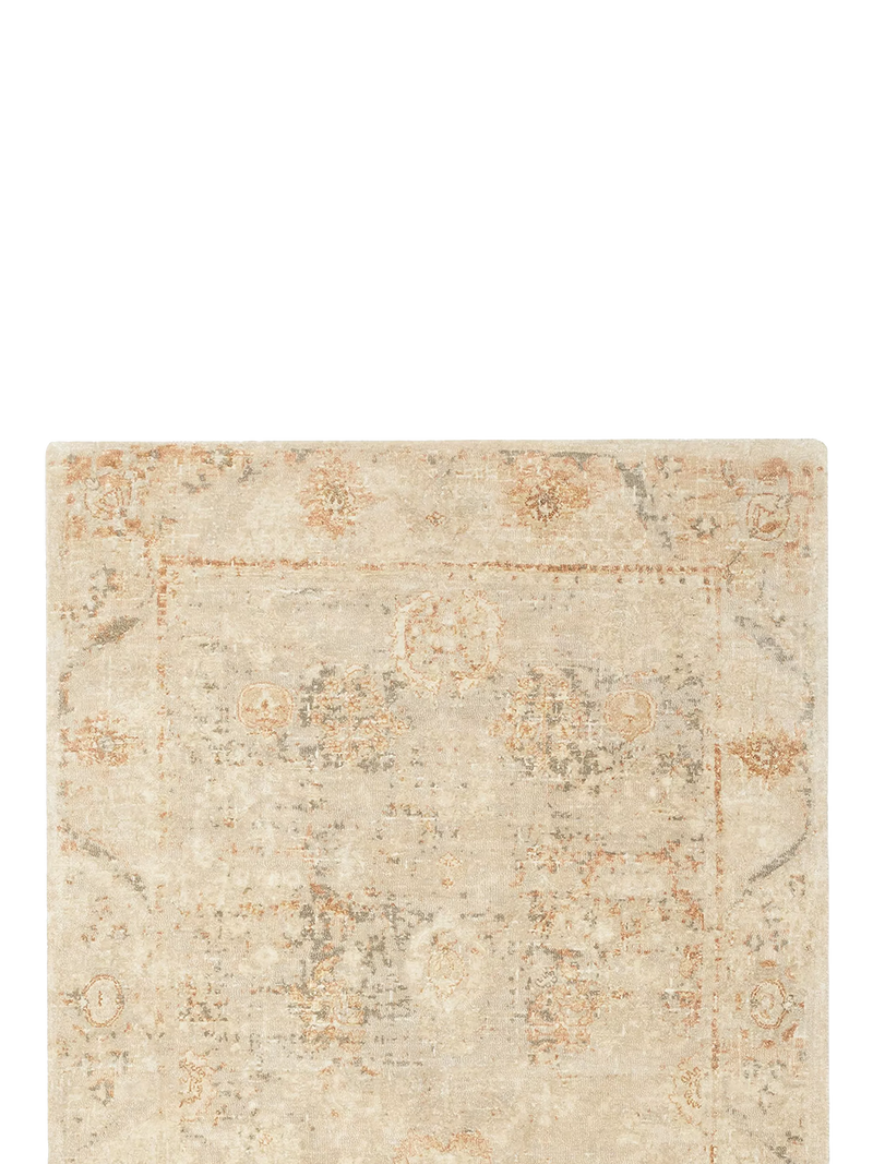 Pottery Barn Nahla abstract rug flax multi 152x244cm - British product