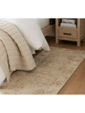 Pottery Barn Nahla abstract rug flax multi 152x244cm - British product