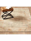Pottery Barn Nahla abstract rug flax multi 152x244cm - British product