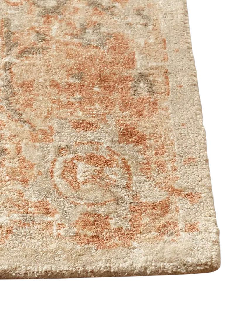 Pottery Barn Nahla abstract rug flax multi 152x244cm - British product