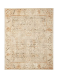 Pottery Barn Nahla Abstract Rug, Flax Multi, 8 x 10"