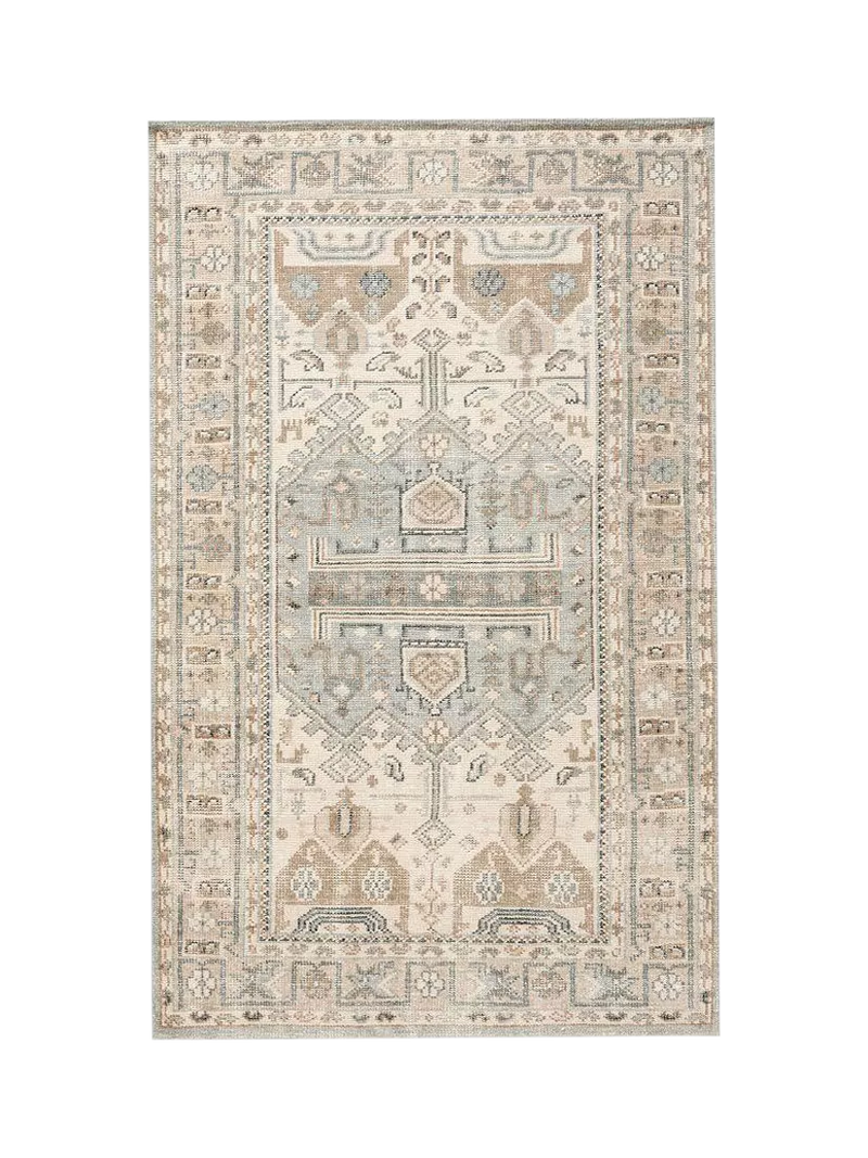 Pottery Barn Nicolette Natural Hand Knotted Wool Rug, 183 x 274 cm
