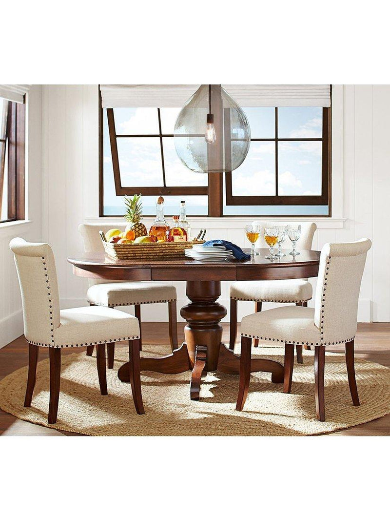 Pottery Barn round jute rug natural 244cm, UK version