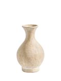 Pottery Barn Artisan Studio Earthenware Bud Vase, Natural