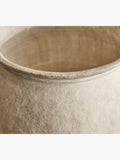 Pottery Barn artisan studio short earthenware vase 23cm, imported from the UK