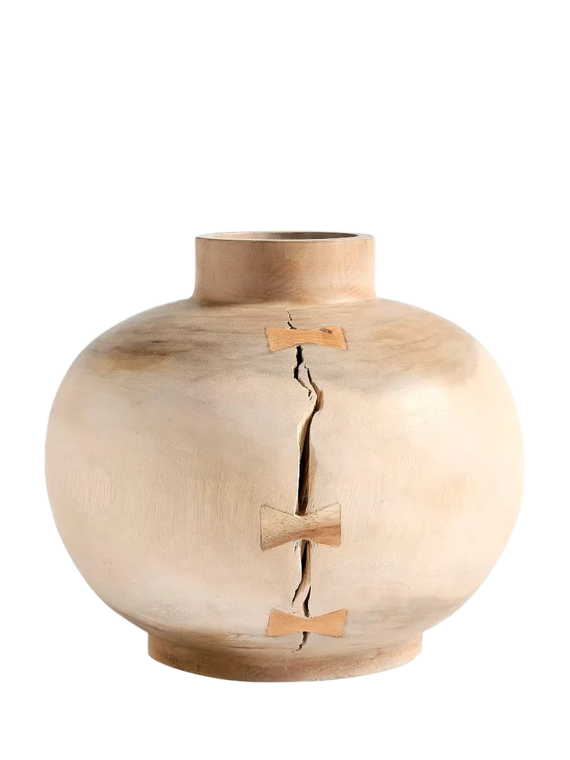 Pottery Barn butterfly joint vase medium - British product