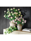 Pottery Barn terracotta vase sage H22cm - British product