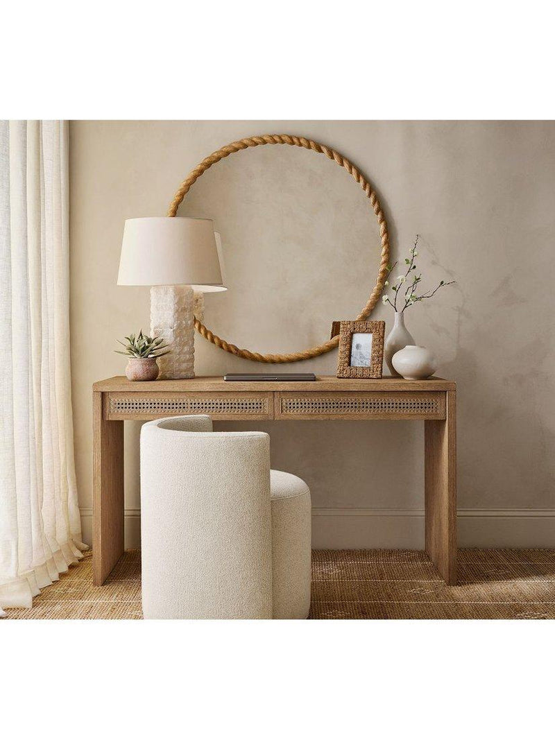 Pottery Barn Capitola seagrass rope photo frame natural (British brand)