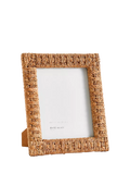 Pottery Barn Capitola Seagrass Rope Photo Frame Natural