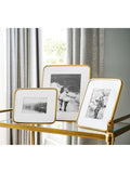 Pottery Barn Radius photo frame brass 27x22cm, UK version