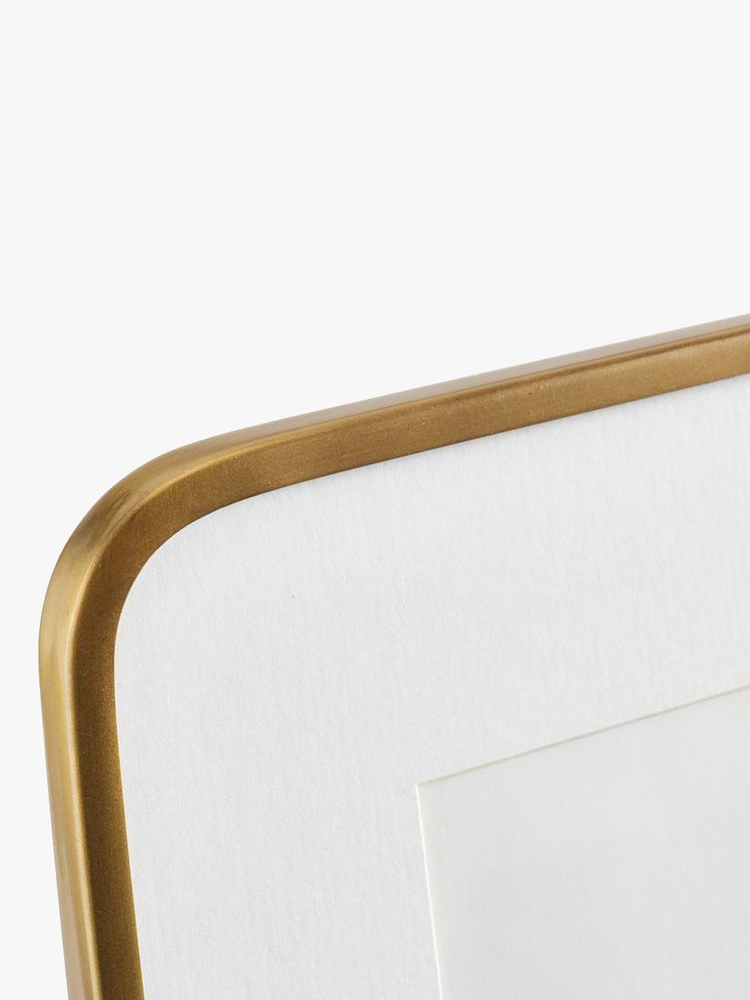Pottery Barn Radius photo frame brass 27x22cm, UK version