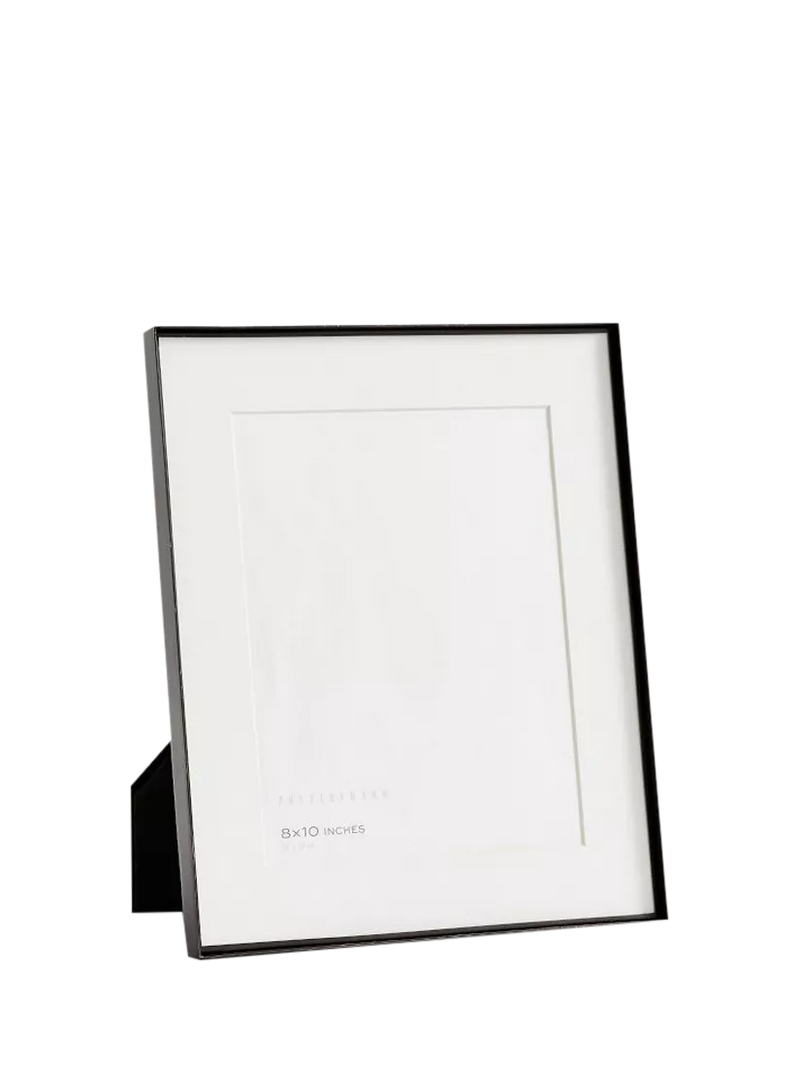 Pottery Barn black steel photo frame 34x29cm - British product