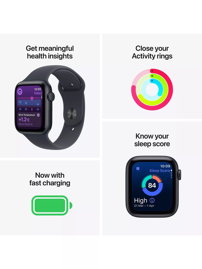 Apple Watch SE 3 44mm GPS + Cellular Sport Band - British product