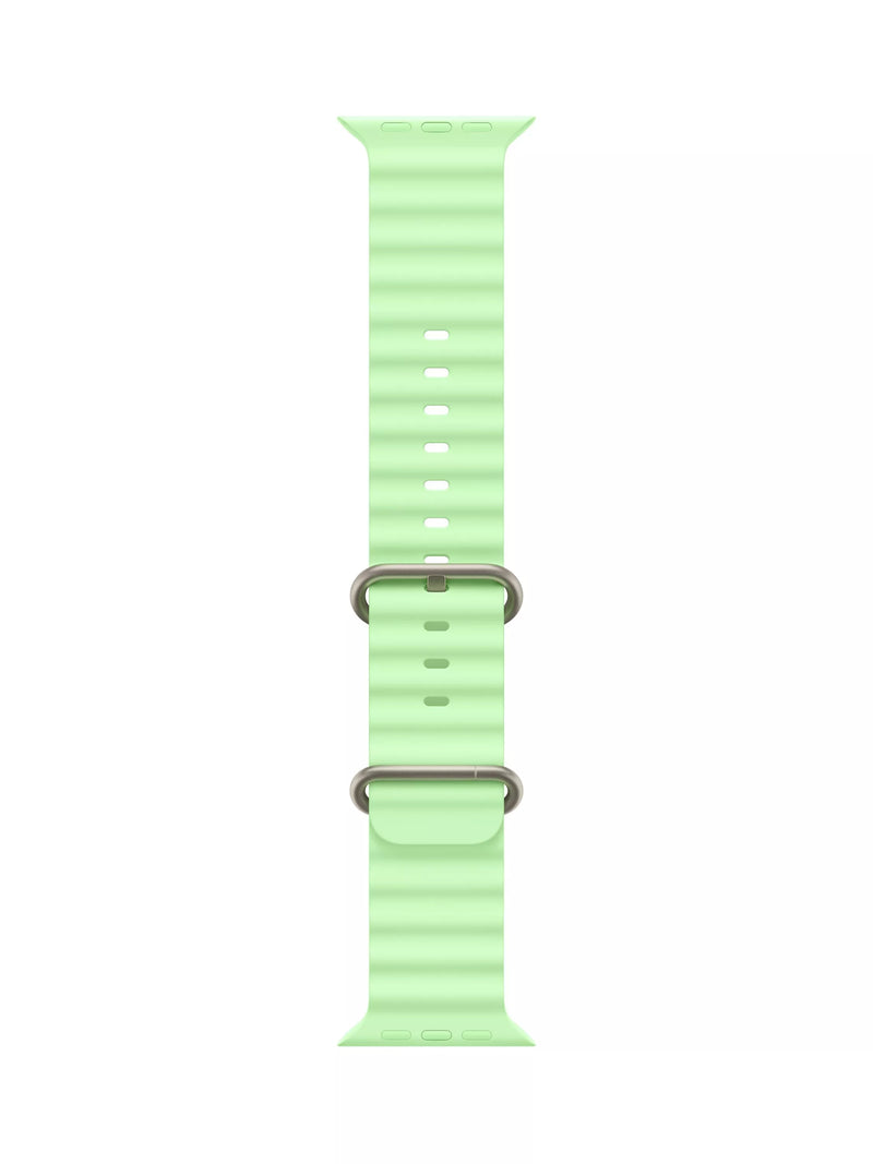 Apple Ocean Band Natural Titanium Finish Apple Watch Strap 49mm