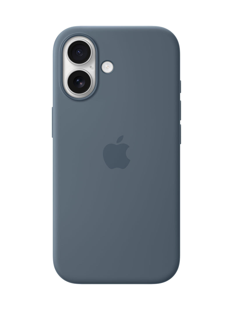 Apple silicone case for iPhone 17 with MagSafe - British product