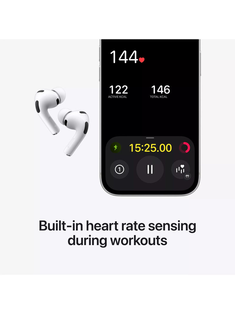 Apple AirPods Pro 3 wireless earbuds white, UK version