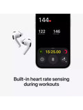 Apple AirPods Pro 3 wireless earbuds white, UK version