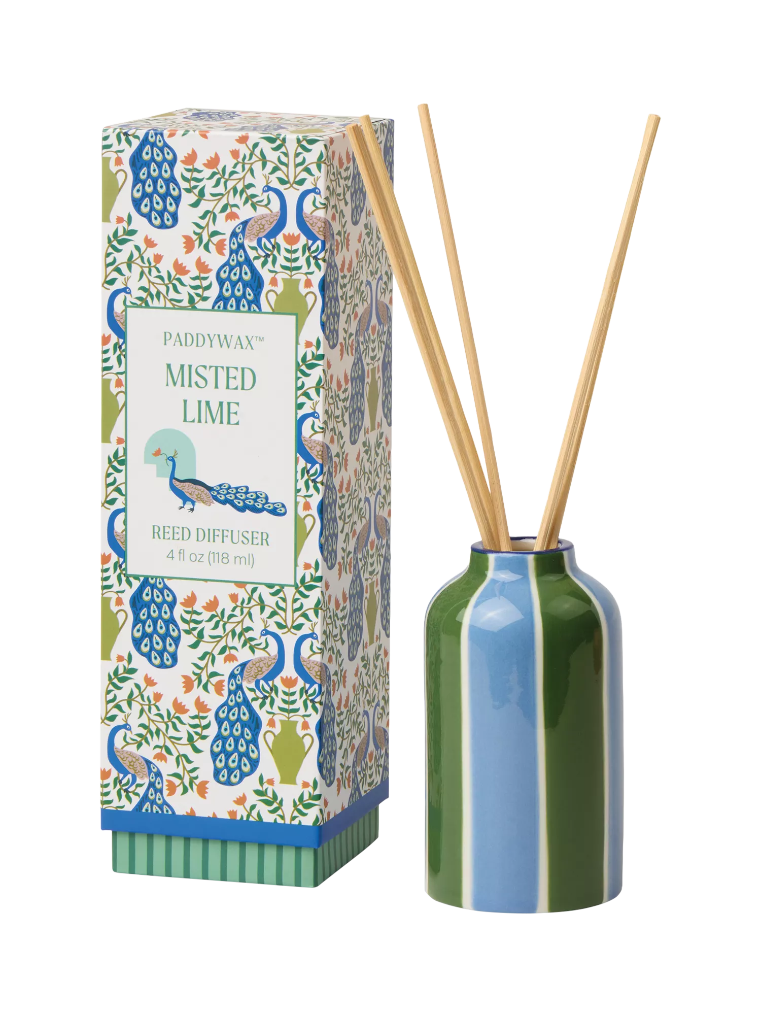 Paddywax A Dopo Misted Lime reed diffuser (British brand)